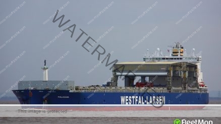 Rescue of 35 fishermen by a Norwegian freighter